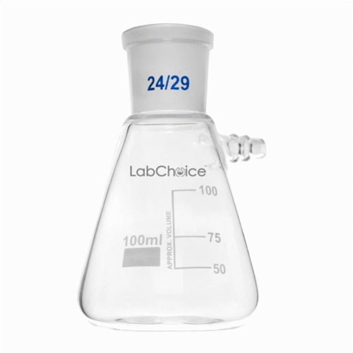 Buchner Filtering Flask with Side Arm and Joint – LabChoice BORO 3.3 Glass