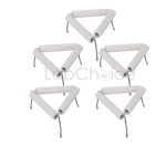 Clay Pipe Triangle for Bunsen Burner – Ceramic Coated Wire for Stable Heating, LabChoice Australia