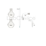 Distillation Glassware Kit – 5-Piece Set for Chemistry & Laboratory Use, LabChoice Australia
