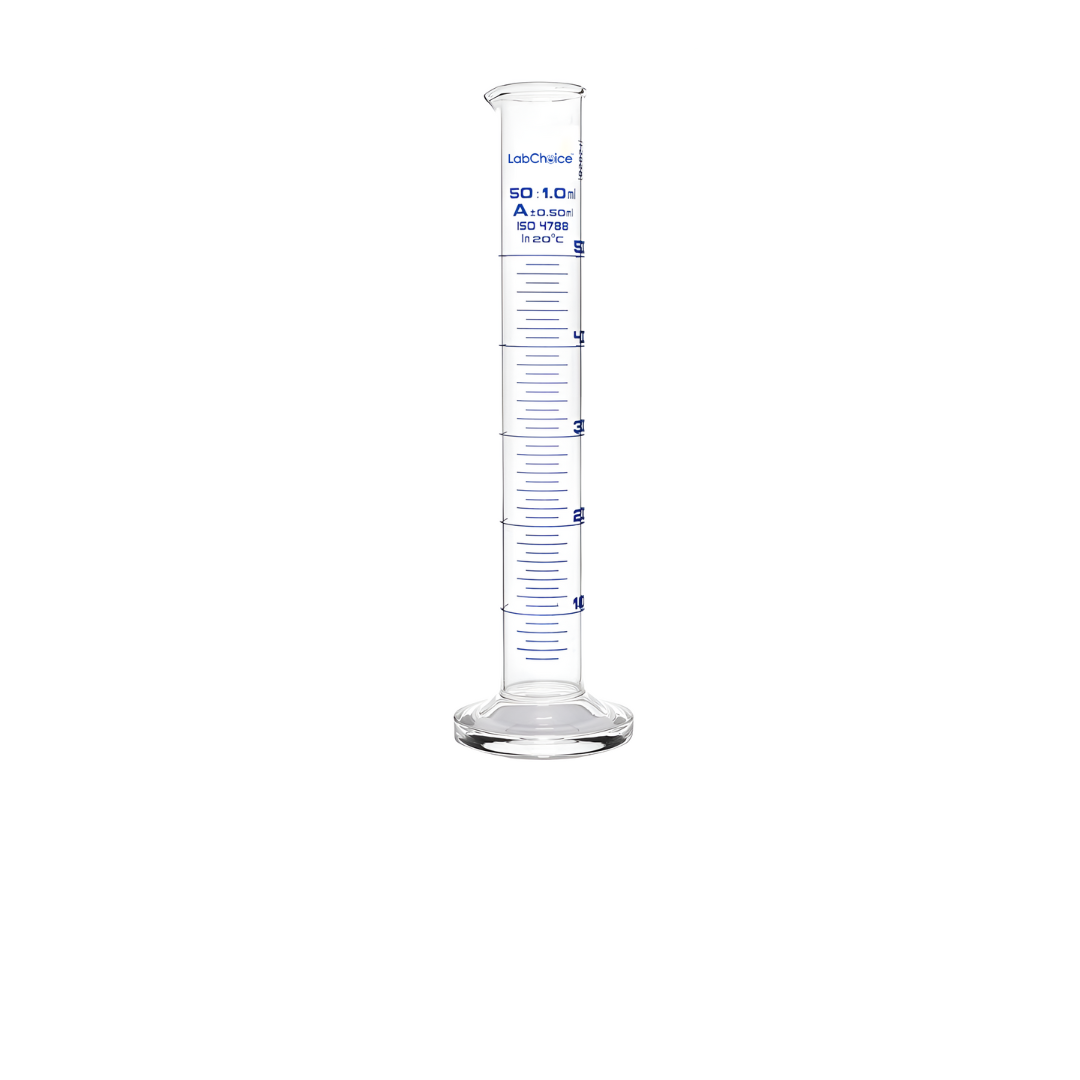 Measuring Cylinder Class A, Spout & Break-Resistant Collar, Borosilicate Glass (BORO 3.3) LabChoice Australia Measuring cylinder Class A with spout and break-resistant collar, borosilicate glass BORO 3.3, LabChoice Australia