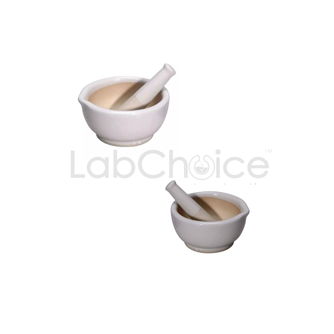 Mortar Pestle Set, Porcelain LabChoice Australia Porcelain Mortar and Pestle Set for Laboratory Grinding – LabChoice Australia