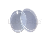 Polypropylene Petri dishes – durable, reusable, and resistant to chemicals, ideal for microbiology and lab use.