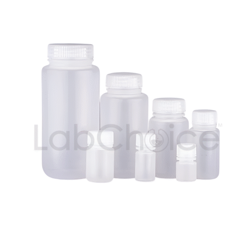 Reagent Bottle Wide Mouth HDPE – Chemical storage container by LabChoice Australia