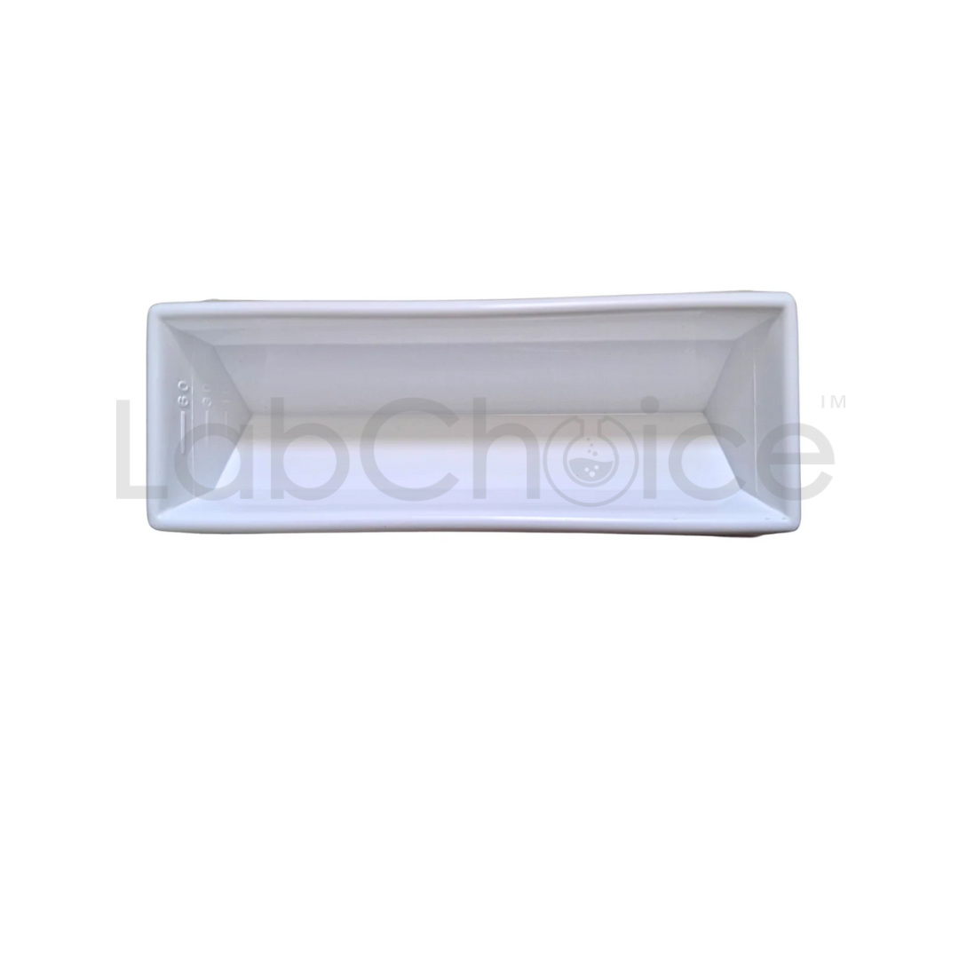 Reagent Reservoir made from durable polypropylene, autoclavable and reusable, designed for use with multi-channel pipettes in laboratory applications – LabChoice Australia