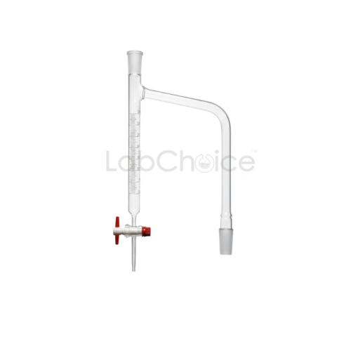 Spare receiver for Dean-Stark apparatus with stopcock cap, BORO 3.3 borosilicate glass, LabChoice Australia