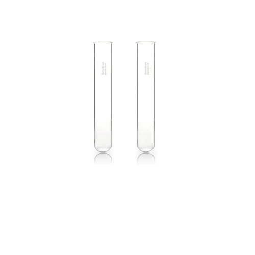 Test tubes round bottom rimless, heat-resistant borosilicate glass BORO 3.3, LabChoice Australia