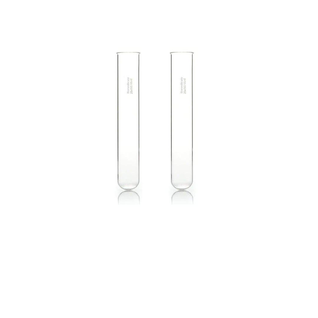 Test tubes round bottom rimless, heat-resistant borosilicate glass BORO 3.3, LabChoice Australia