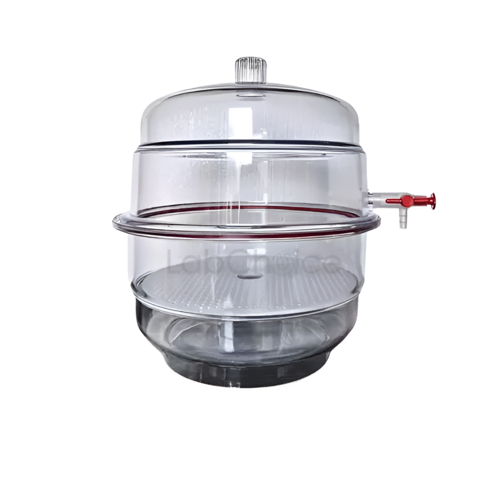 Polycarbonate Vacuum Desiccator For Drying | LabChoice AU