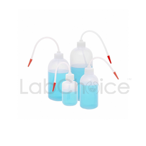 Wash bottle with flexible straw, leakproof laboratory plastic wash bottle – LabChoice Australia