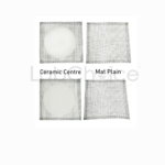 Wire Gauze Mat 150mm single piece, lab-grade steel mesh with ceramic centre for uniform heat distribution on tripod stands, supplied by LabChoice Australia.