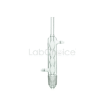 Allihn condenser for Soxhlet extraction made from BORO 3.3 borosilicate glass with multi-bulb cooling design – LabChoice Australia.