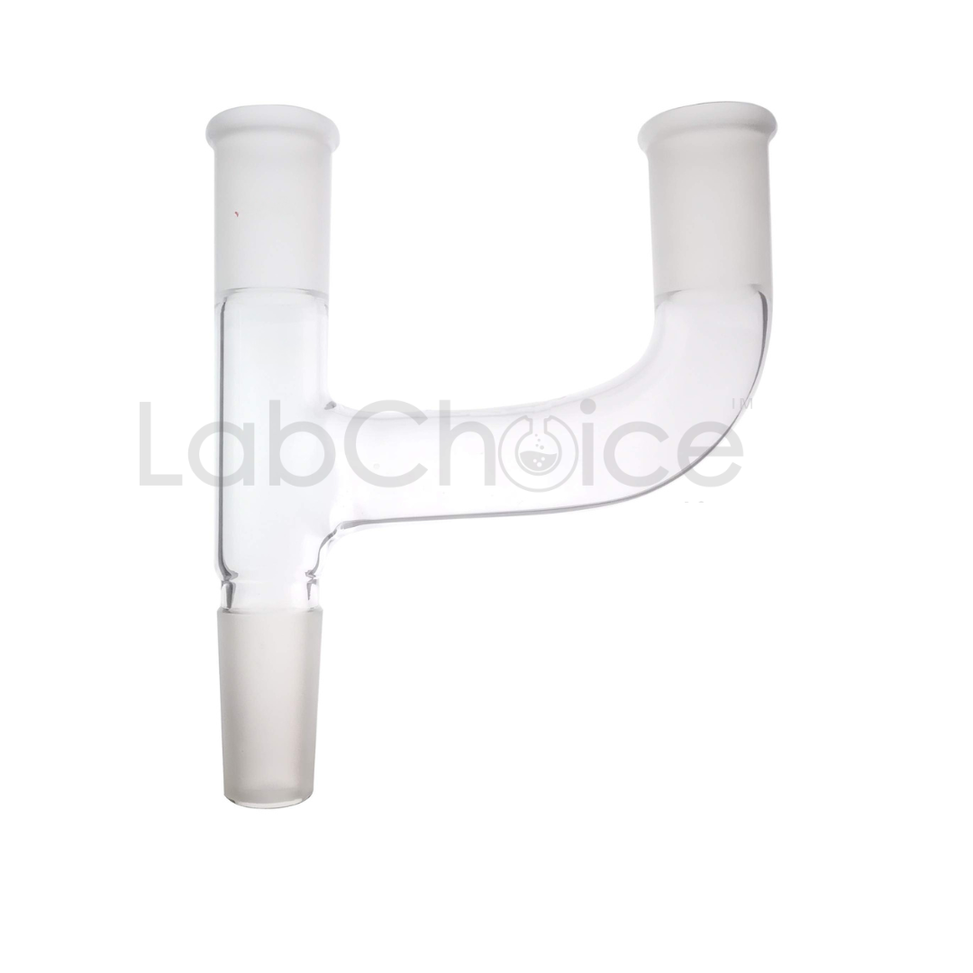 Claisen Head Multiple Adapter made from BORO 3.3 borosilicate glass by LabChoice Australia – precision connector for multi-setup laboratory applications