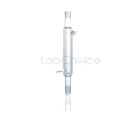 Davies double surface condenser made from BORO 3.3 borosilicate glass with dual cooling surfaces for high-efficiency reflux – LabChoice Australia.