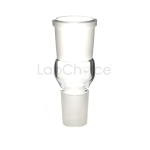 Expansion Adapter made from BORO 3.3 borosilicate glass by LabChoice Australia – precision glass adapter designed to connect glassware of different joint sizes with durability and clarity.