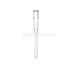 Pocket Thermometer Adapter made from BORO 3.3 borosilicate glass by LabChoice Australia for sealed temperature measurement in laboratory setups.