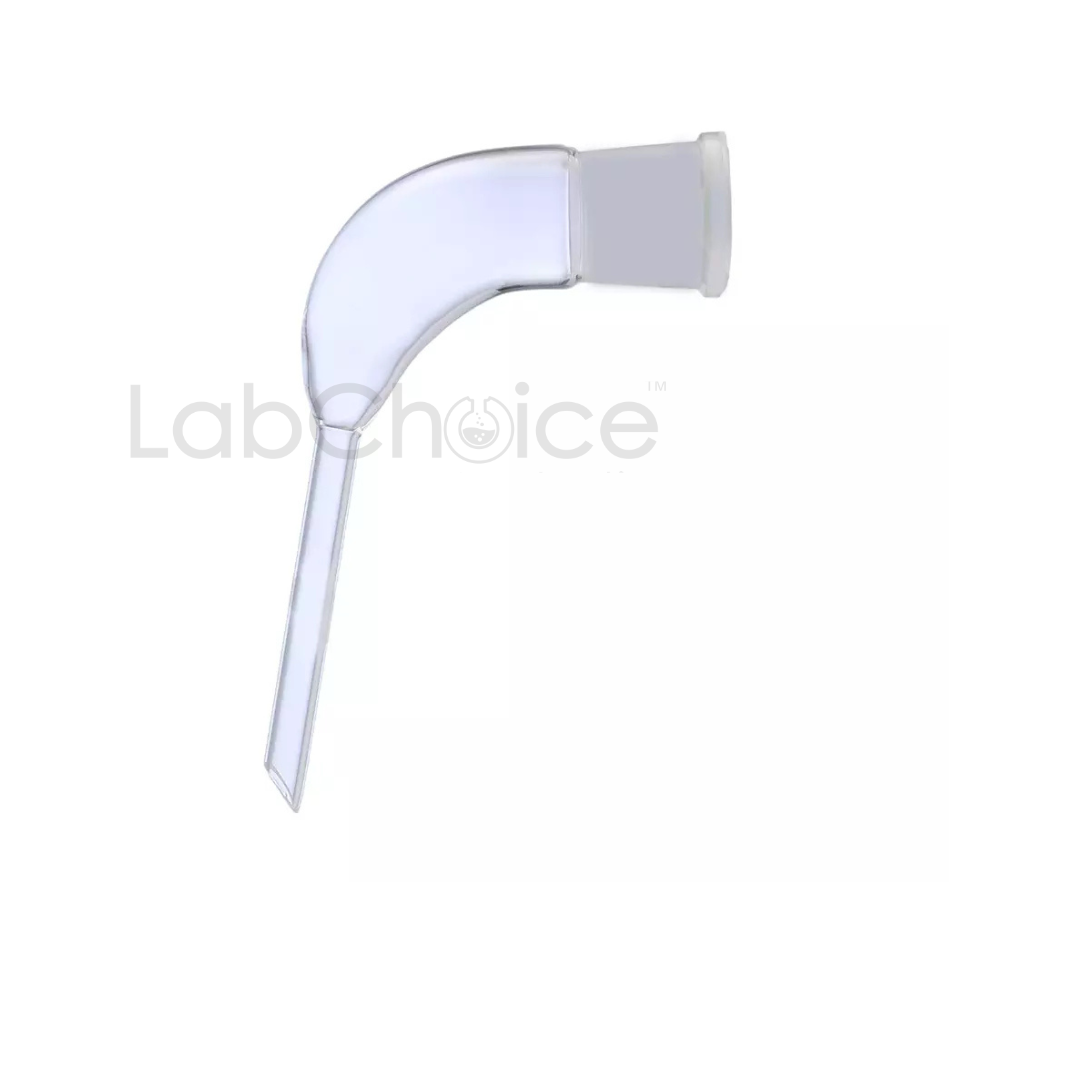 Receiver Delivery Adapter Short Stem BORO 3.3 Borosilicate Glass – LabChoice Australia