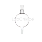 Chromatography biomass flask reservoir made from BORO 3.3 borosilicate glass used for column chromatography solvent and biomass handling by LabChoice Australia