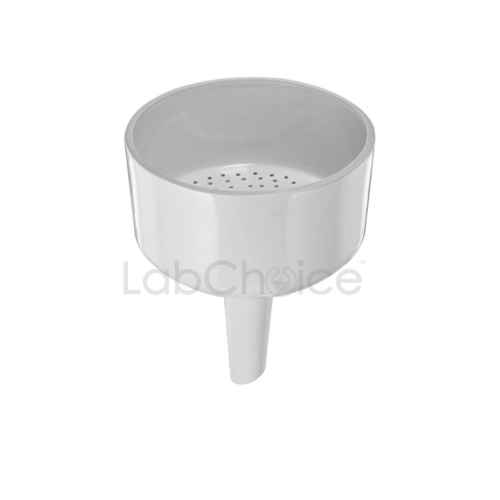 Porcelain Buchner Funnel for vacuum filtration, perforated plate laboratory funnel from LabChoice Australia