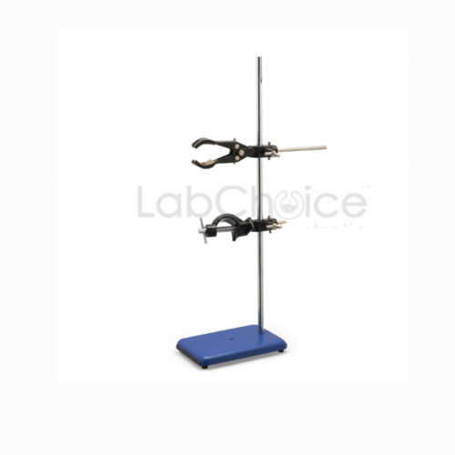 Retort stand kit laboratory support stand set base rod clamps LabChoice Australia