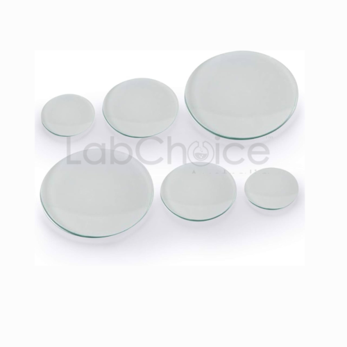 Soda lime glass watch glasses used as laboratory evaporation dishes and beaker cover plates, supplied by LabChoice Australia