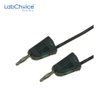2 mm Banana Plug Cable 300 mm Moulded Stackable LabChoice Australia