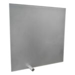 Frosted Acrylic Projection Screen with Feet 200 × 200 mm scaled 1