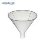 Polypropylene Powder Funnel with Parallel Stem Autoclavable at 121°C LabChoice Australia