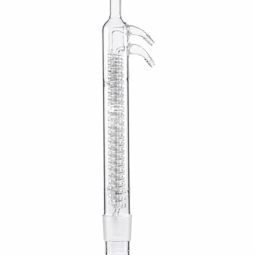 Dimroth condenser for Soxhlet extraction and laboratory apparatus, made from BORO 3.3 borosilicate glass by LabChoice Australia