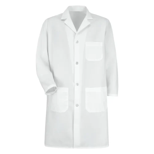 Full sleeve protective laboratory lab coat for medical, science and research lab use, available from LabChoice Australia