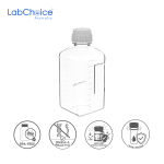 Media Bottle with CapNon Pyrogenic Non Cytotoxic 2000 ML LabChoice Australia 2