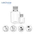 PETG Media Bottle with Cap Gamma Sterile LabChoice Australia