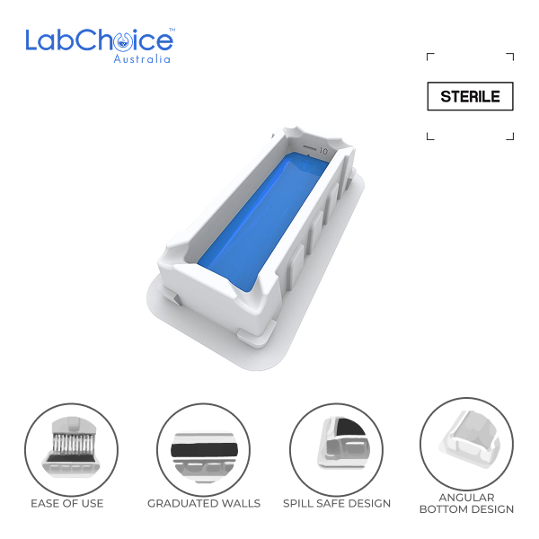 Reagent Reservoir for Multichannel Pipetting, Sterile- Sterile - LabChoice Australia 3 (1) Reagent Reservoir for Multichannel Pipetting Sterile Sterile LabChoice Australia 3 1