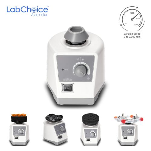 Vortex Mixer Variable Speed Laboratory Mixing Type LabChoice Australia