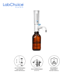 Bottle Top Dispenser Premium Quality with GlassPTFE Piston LabChoice Australia
