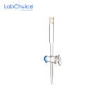 Burette with Straight Bore and Glass Stopcock Class A Accuracy BORO 3.3 LabChoice Australia