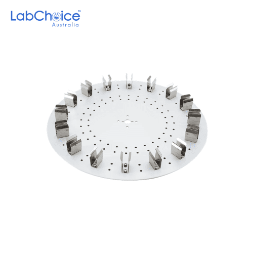 Centrifuge Tube Holder Disk Accessory for LCD Display Rotator, 16-Place 15 mL