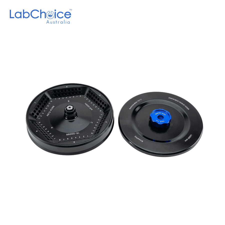 Fixed Angle Rotor for Low Speed Multi Rotor Centrifuge 12 x PCR8 Strips up to 6000 rpm LabChoice Australia