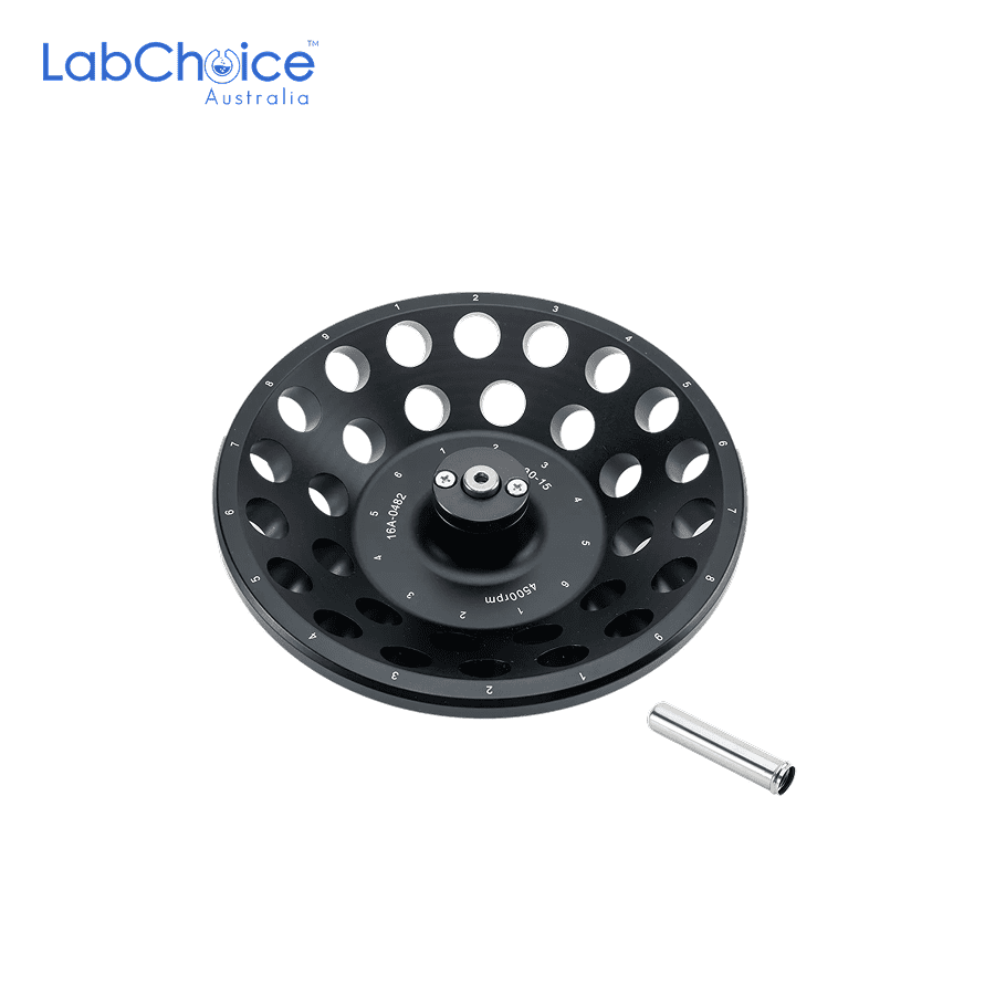 Fixed Angle Rotor for Low Speed Multi Rotor Centrifuge 30 Place for 15 mL Tubes up to 4500 rpm LabChoice Australia