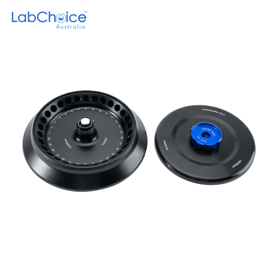 Fixed Angle Rotor for Low Speed Multi Rotor Centrifuge 30 Place for 2 mL Tubes up to 6000 rpm LabChoice Australia