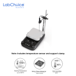 LCD Digital Glass Ceramic Hotplate with Package 4 Inch and Heating Temperature up to550°C LabChoice Australia 1