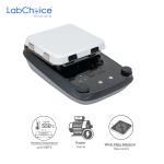 LCD Digital Hotplate with 7 Inch Glass Ceramic Plate and Heating Temperature up to550°C LabChoice Australia