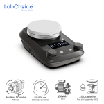 LCD Digital Magnetic Stirrer Round Plate 5 Inch up to 20 L Capacity LabChoice Australia 1