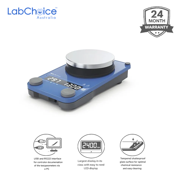 Magnetic Stirrer Hotplate IKA RCT Basic-LabChoice Australia Magnetic Stirrer Hotplate IKA RCT Basic LabChoice Australia