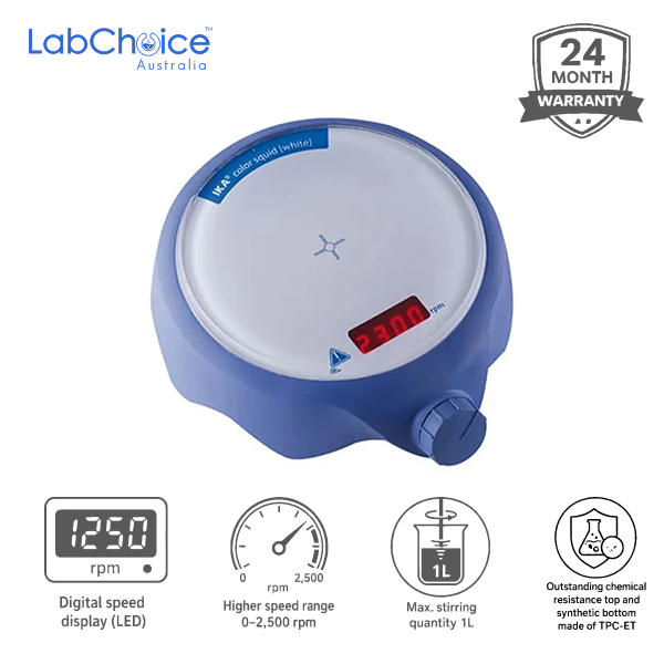 Magnetic Stirrer IKA Squid with Glass Surface LabChoice Australia