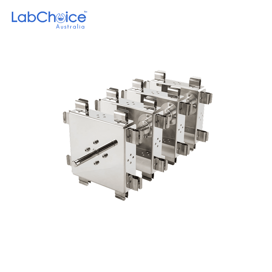 Rotisserie Accessory, Vertical 32-Place Holder for 1.5 mL Centrifuge Tubes, Compatible with LCD Digital Tube Rotator-LabChoice Australia Rotisserie Accessory Vertical 32 Place Holder for 1.5 mL Centrifuge Tubes Compatible with LCD Digital Tube Rotator LabChoice Australia