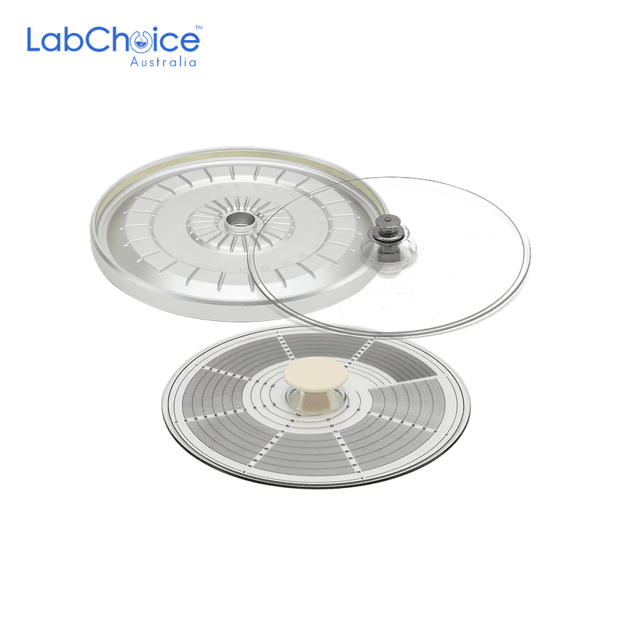 Rotor Kit with Lid and Reading Disk for Hematocrit Centrifuges 24 Capillary Tubes up to 12000 rpm LabChoice Australia
