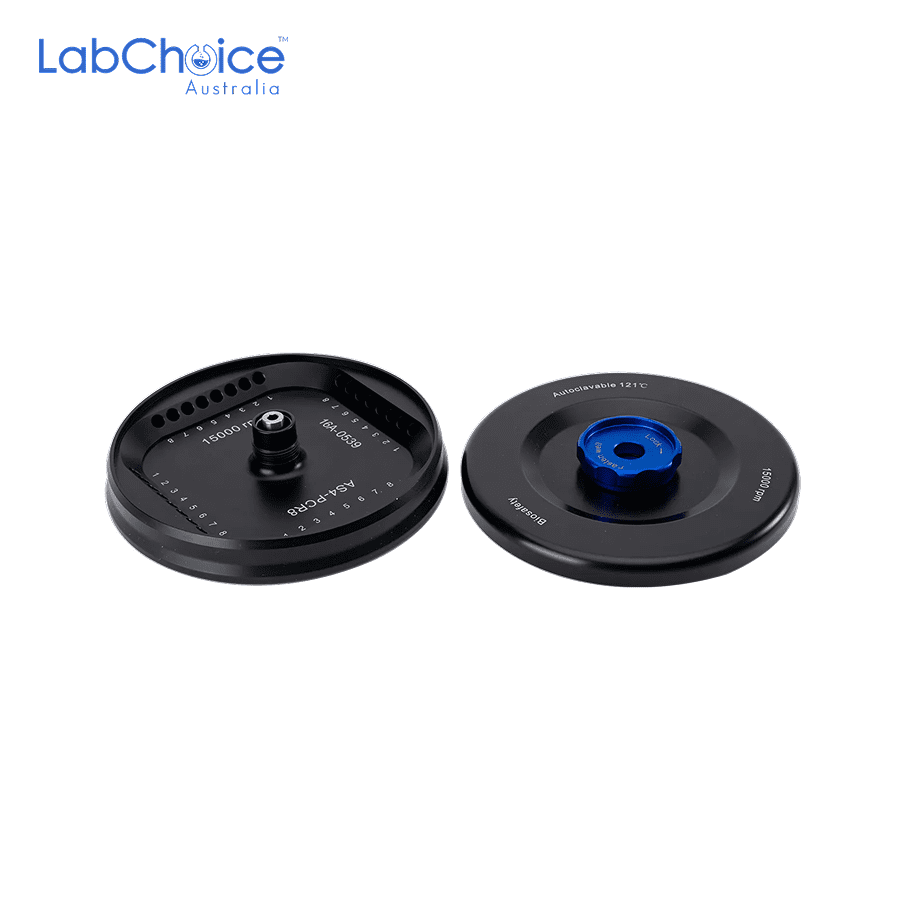 Rotor Kit with Lid for High-Speed Microcentrifuge, 0.2 mLPCR8 x 4, up to 15000 rpm- LabChoice Australia Rotor Kit with Lid for High Speed Microcentrifuge 0.2 mLPCR8 x 4 up to 15000 rpm LabChoice Australia