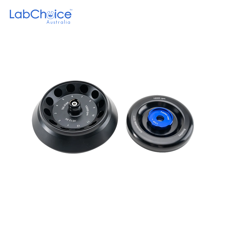 Rotor Kit with Lid for High Speed Microcentrifuge 12 Place for 5 mL Tubes up to 15000 rpm LabChoice Australia