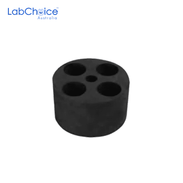 Tube Adapter for Digital Vortex Mixer, 4 holes, Ø25.5mm (50mL)- LabChoice Australia Tube Adapter for Digital Vortex Mixer 4 holes O25.5mm 50mL LabChoice Australia
