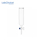 Cylindrical Dropping Funnel with Glass Stopcock Open Top BORO 3.3 Glass LabChoice Australia 2